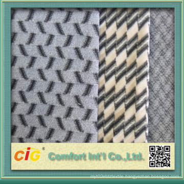 Jacquard Knitting Fabric Polyester  Fabric